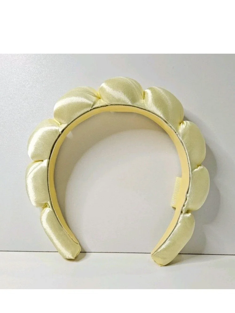 NEW Get Good Hair Today Yellow Day Bubble Headband Dry LOREAL collab Makeup